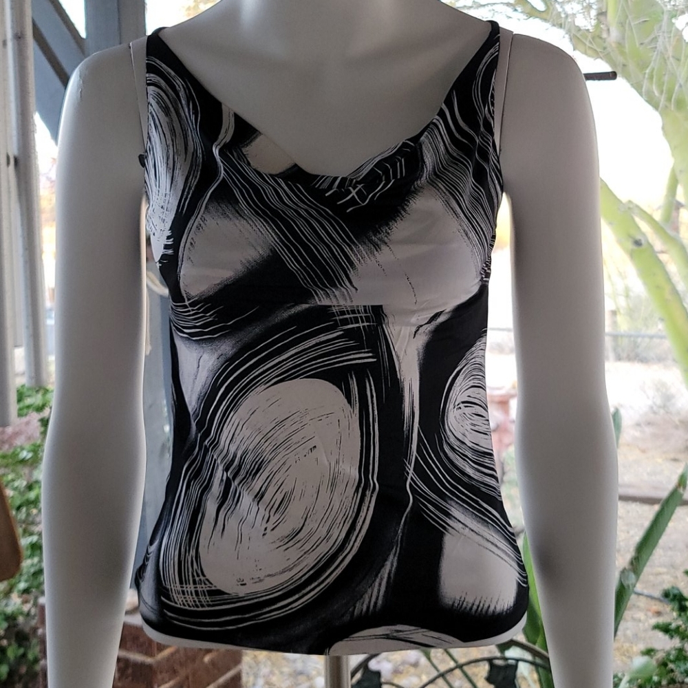 Drape Neck Spaghetti Strap Sexy Summer Top